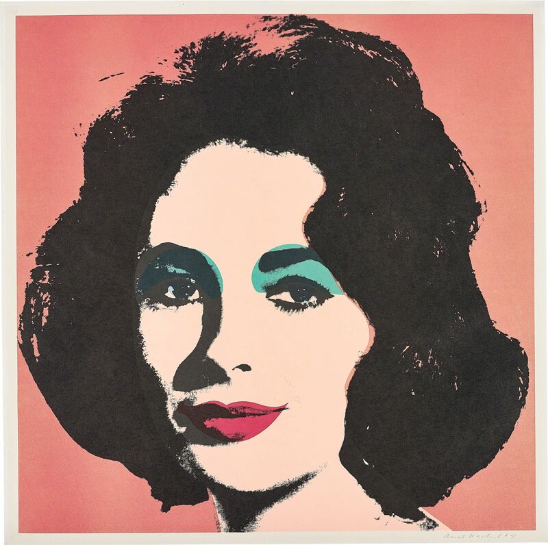 Andy Warhol, ‘Liz’, 1964, Print, Offset lithograph in colours, on wove paper, with full margins, Phillips