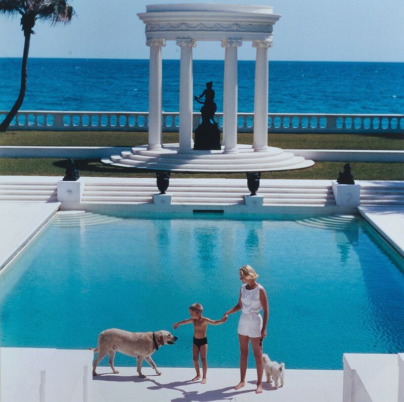 Slim Aarons, ‘Villa Artemis in Palm Beach, Florida’, 1955, Photography, C-print, printed later, Finarte