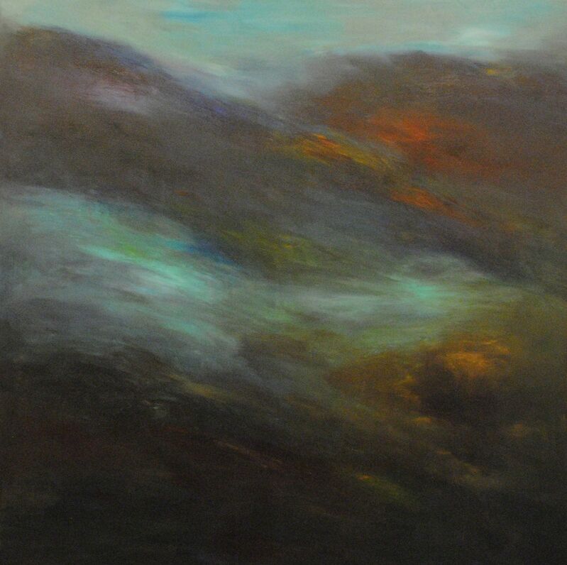 MD Tokon, ‘Myth, Mountain & Sky 2’, 2013, Painting, Acrylic on Canvas, Isabella Garrucho Fine Art