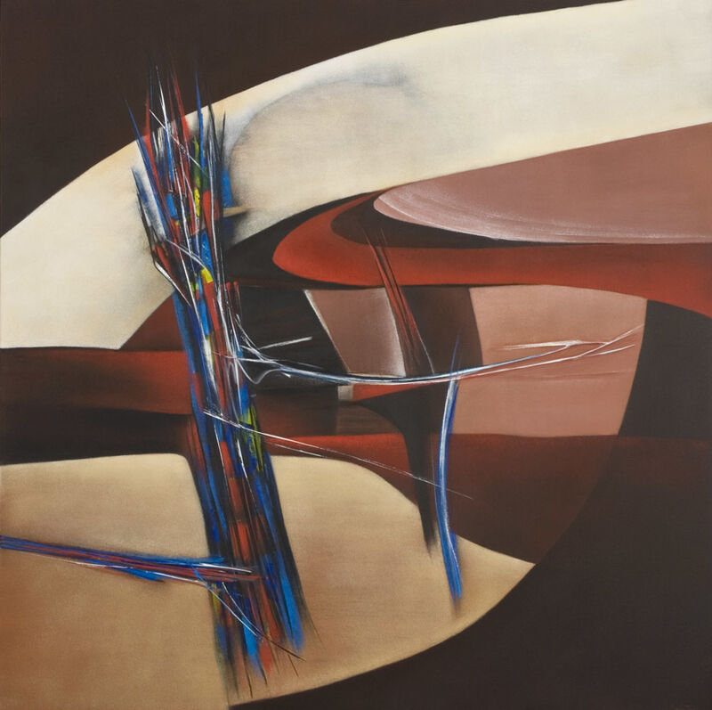 Noemi Ruiz, ‘Cazador de sueños ’, 2006, Painting, Acrylic on canvas, Biaggi & Faure Fine Art