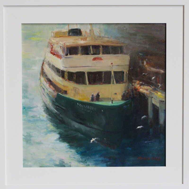 Jacqueline Fowler, ‘'Ferry at Circular Quay' ’, Painting, Oil on Canvas, Wentworth Galleries