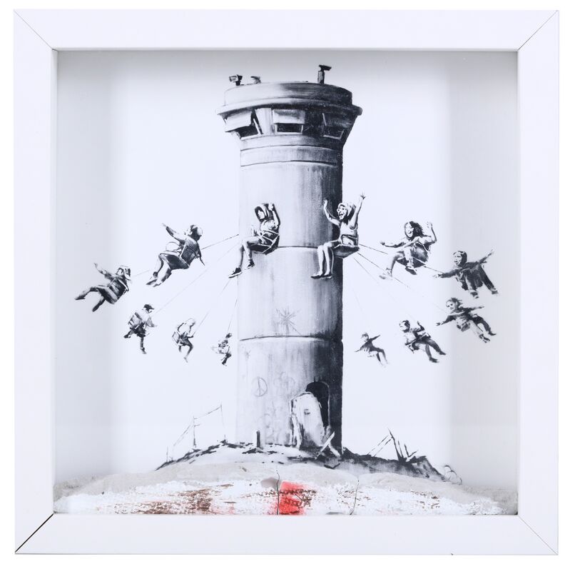 Banksy, ‘Walled Off Hotel Box Set’, 2017, Mixed Media, Lithograph and Concrete, Chiswick Auctions