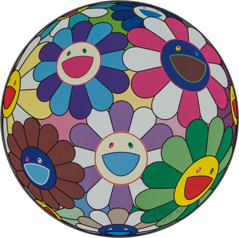 Takashi Murakami, ‘Flower Ball (Dumpling)’, 2013, Print, Offset lithograph in colors on, Heritage Auctions