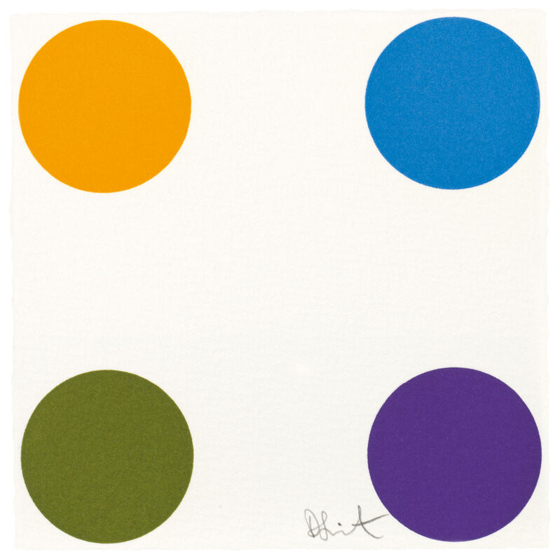 Damien Hirst, ‘Nifedipine’, 2012, Print, Color Woodcut on 410 GSM Somerset White Paper, Avant Gallery