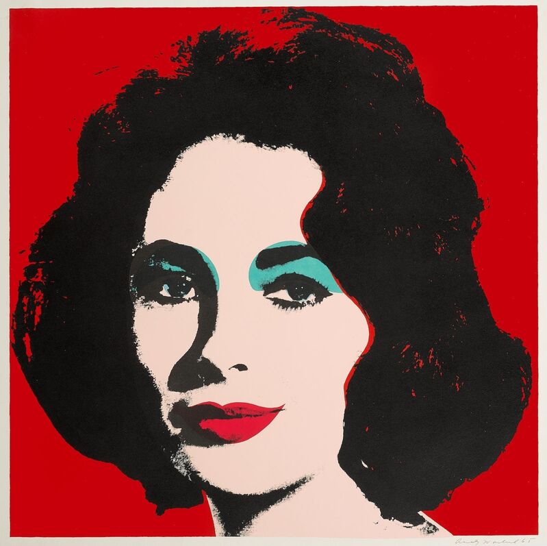 Andy Warhol, ‘Liz’, 1964, Print, Offset lithograph in colors, on wove paper, Upsilon Gallery