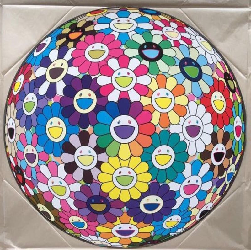 Takashi Murakami, ‘Flowerball (Thoughts on Matisse)’, 2015, Print, Offset lithograph, Dope! Gallery