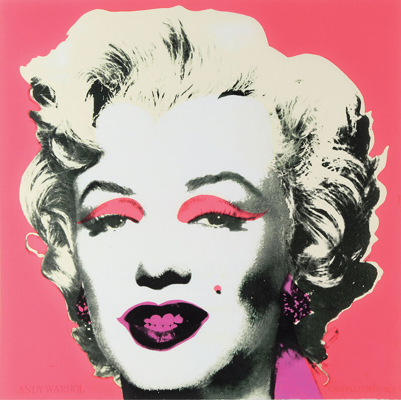 Andy Warhol, ‘Marilyn Monroe - Announcement’, 1981, Print, Colored serigraphy on paper, Bertolami Fine Arts