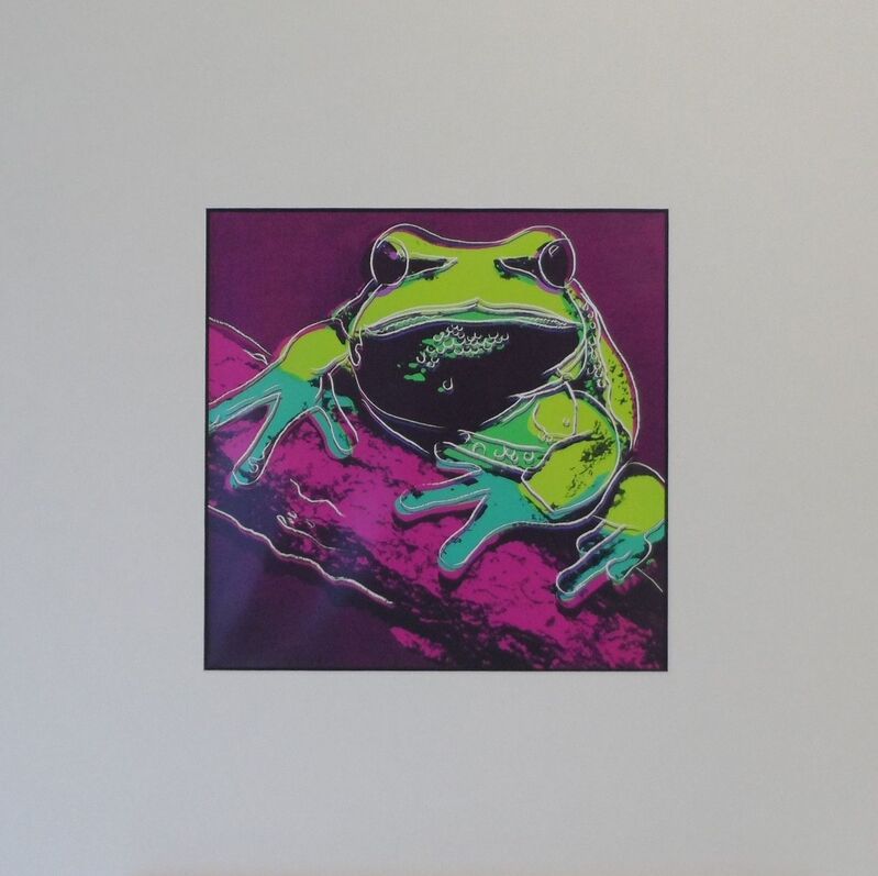 Andy Warhol, ‘Frog’, 1987, Print, Colour Offset Print, Art276