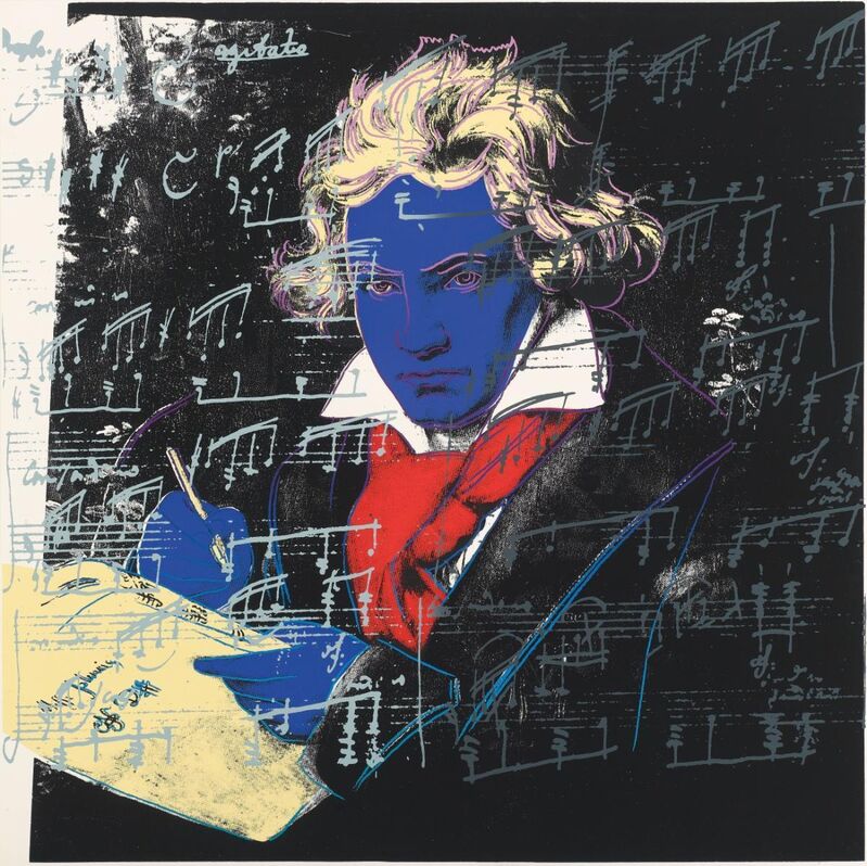 Andy Warhol, ‘Beethoven (FS II.390)’, 1987, Print, Screenprint, Frank Fluegel Gallery