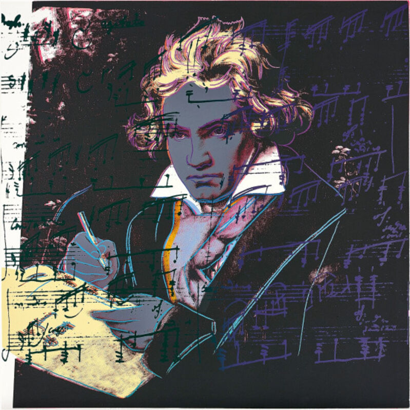 Andy Warhol, ‘Beethoven Portfolio (II.390 - II.393’, 1987, Print, Screenprint on Lenox Museum Board, Coskun Fine Art