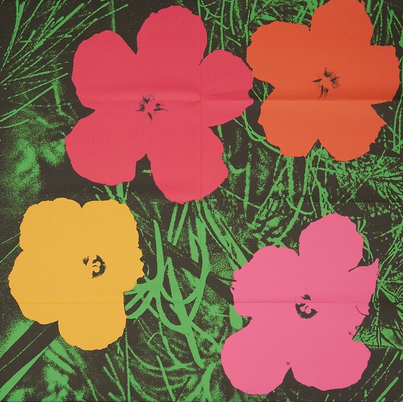 Andy Warhol, ‘Flowers’, 1964, Print, Offset lithograph in colors (mailer), Rago/Wright/LAMA