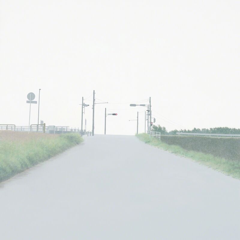 Tokuro Sakamoto, ‘Breath ( road, Traffic light)’, 2012, Painting, Acrylic on hemp paper, Art Front Gallery