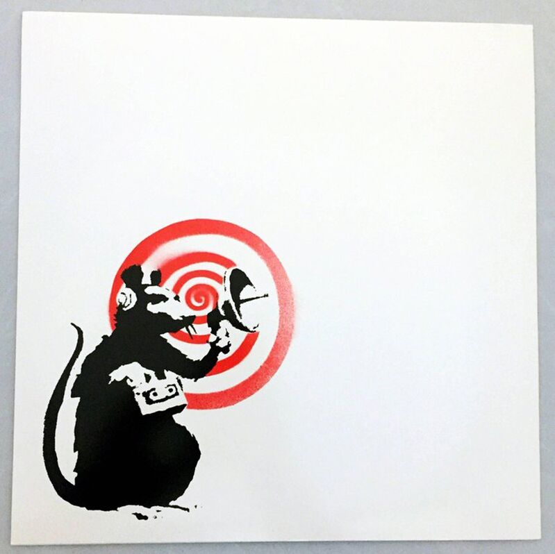 Banksy, ‘Radar Rat (Dirty Funker LP)’, 2008, Print, Record lp cover, EHC Fine Art Gallery Auction