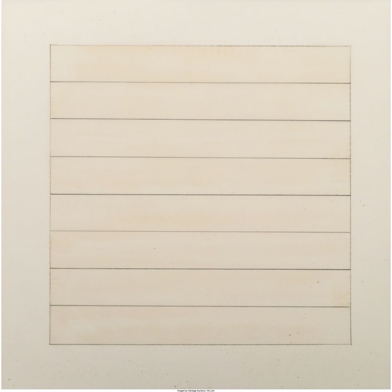 Agnes Martin, ‘Paintings and Drawings (suite of 10)’, 1991, Other, Color lithographs, Heritage Auctions