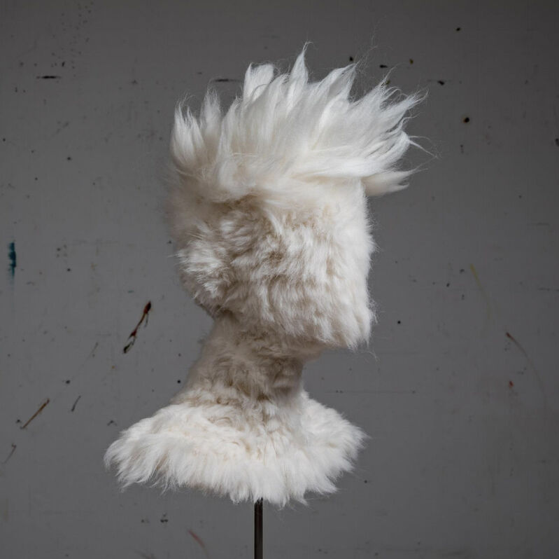 Salman Khoshroo, ‘Wool Bust Experiment’, 2019, Sculpture, Wool, GALERIE BENJAMIN ECK
