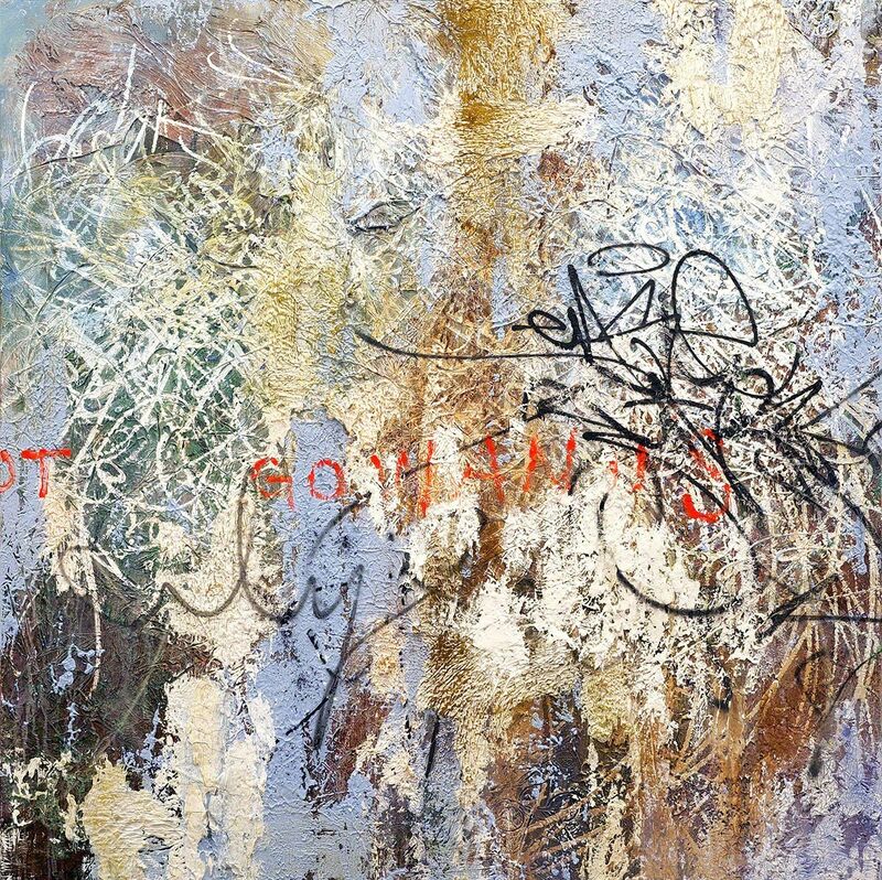 José Parlá, ‘Hot Gowanus’, 2014, Painting, Acrylic, oil, enamel paints, ink, plaster, gel medium and gesso on canvas, Bryce Wolkowitz Gallery
