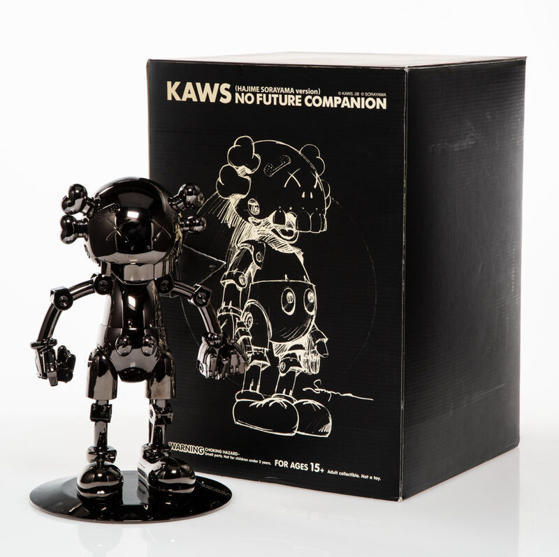 KAWS, ‘No Future Companion (Black Chrome)’, 2008, Other, Metallized plastic, Heritage Auctions