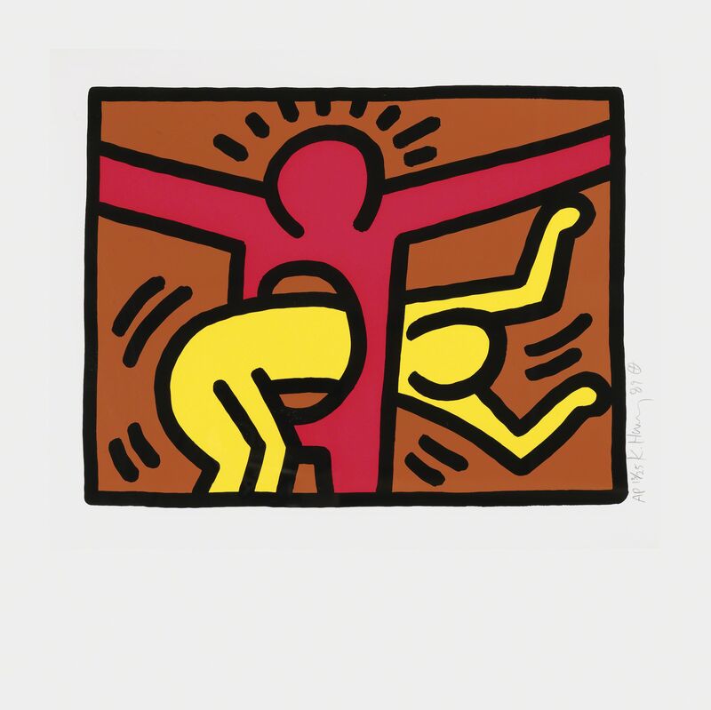 Keith Haring, ‘Pop Shop IV’, 1989, Print, The complete set of four screenprints in colours on wove paper, Christie's