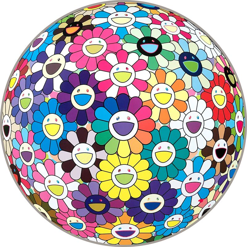 Takashi Murakami, ‘Flowerball (Thoughts on Matisse)’, 2015, Print, Offset lithograph, Dope! Gallery