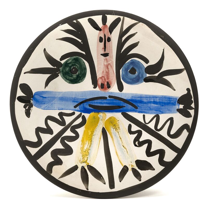 Pablo Picasso, ‘"Personnage No.28"’, Design/Decorative Art, Partially glazed ceramic dish, Il Ponte