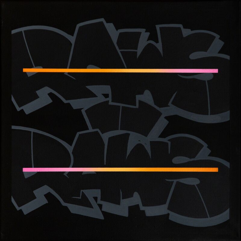 RAWS, ‘Fuck Graffiti’, 2019, Painting, Acrylic on Canvas, Urban Spree Galerie