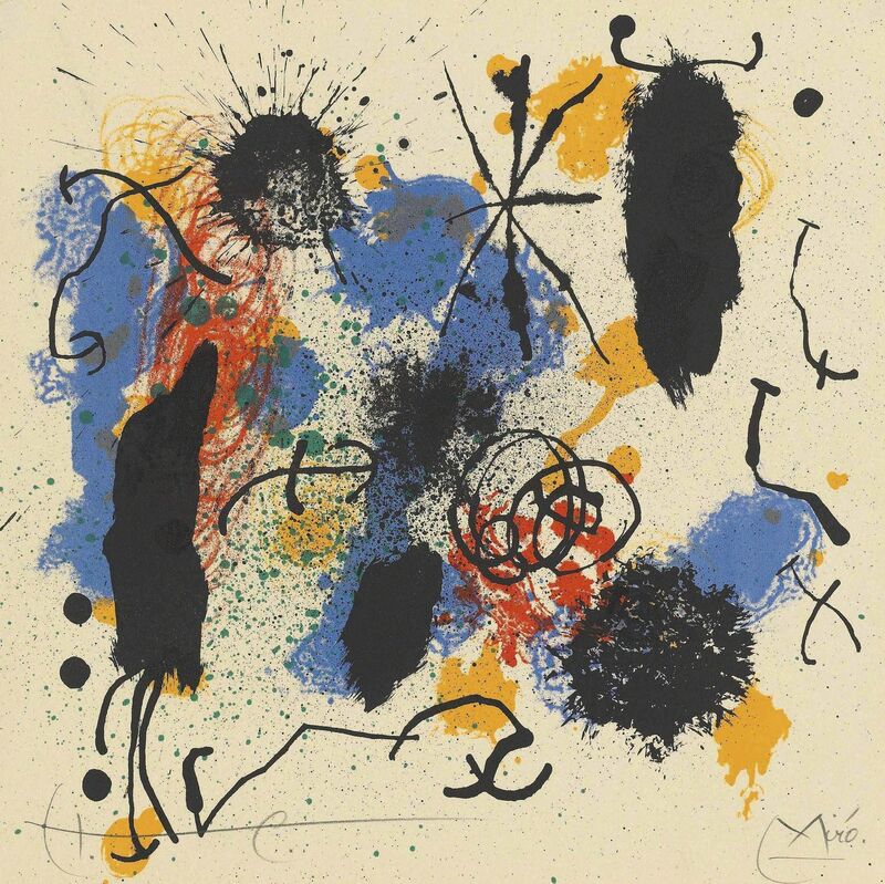 Joan Miró, ‘Je travaille comme un jardinier’, 1964, Print, Lithograph in colours, Christie's