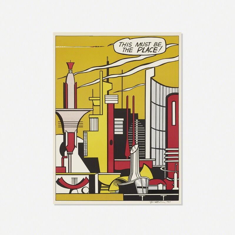 Roy Lichtenstein, ‘This Must Be The Place’, 1965, Print, Offset lithograph on wove paper, Rago/Wright/LAMA