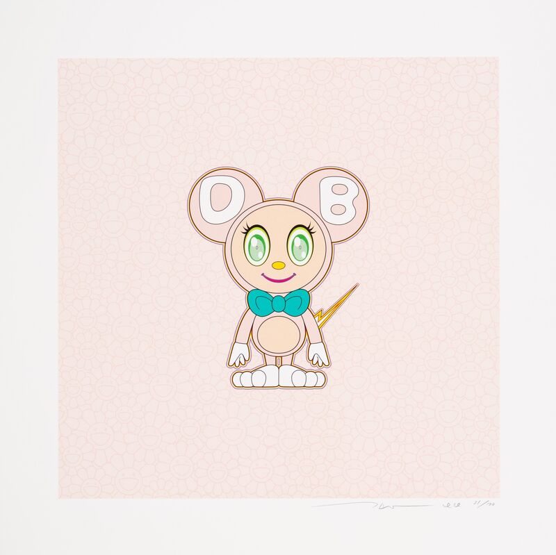 Takashi Murakami, ‘Dob (Light Pink)’, 2020, Print, Lithograph in colors on wove paper, Heritage Auctions