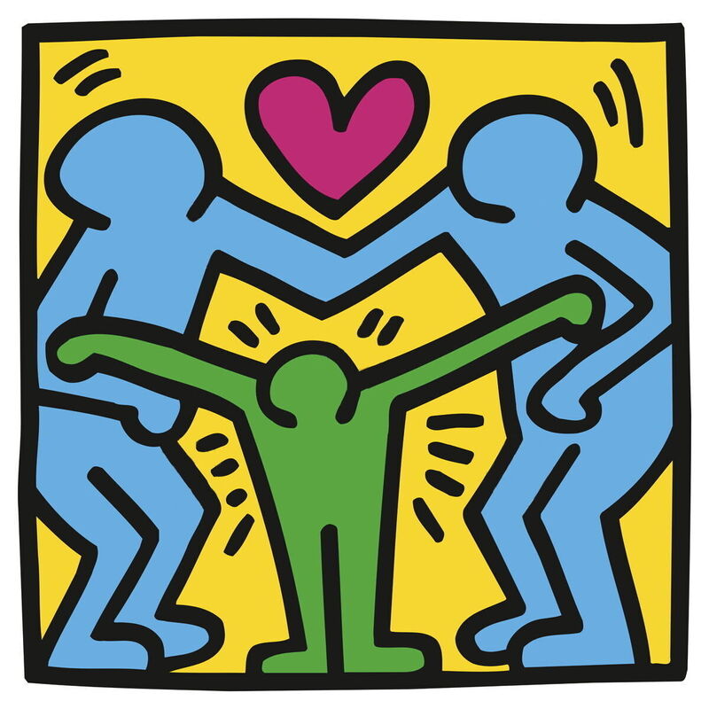 Keith Haring, ‘Untitled (Three Figures)’, 2015, Reproduction, Pigment print on premium paper, Art Commerce