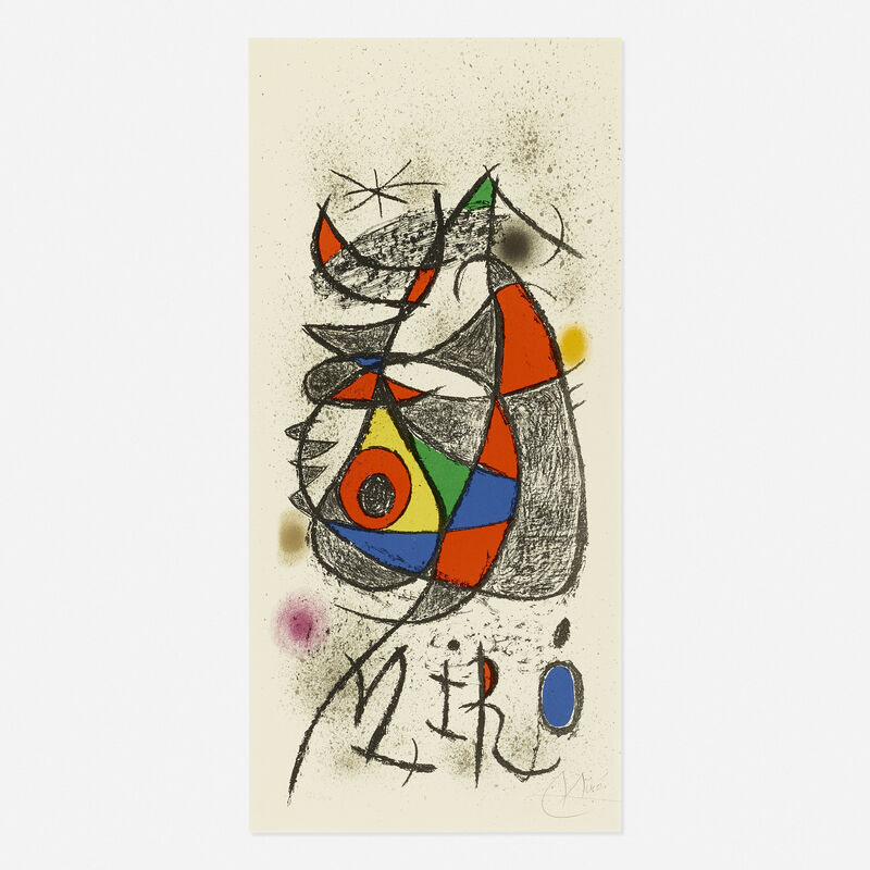 Joan Miró, ‘Affiche Exposition Zurich’, 1972, Print, Lithograph in colors, Rago/Wright/LAMA