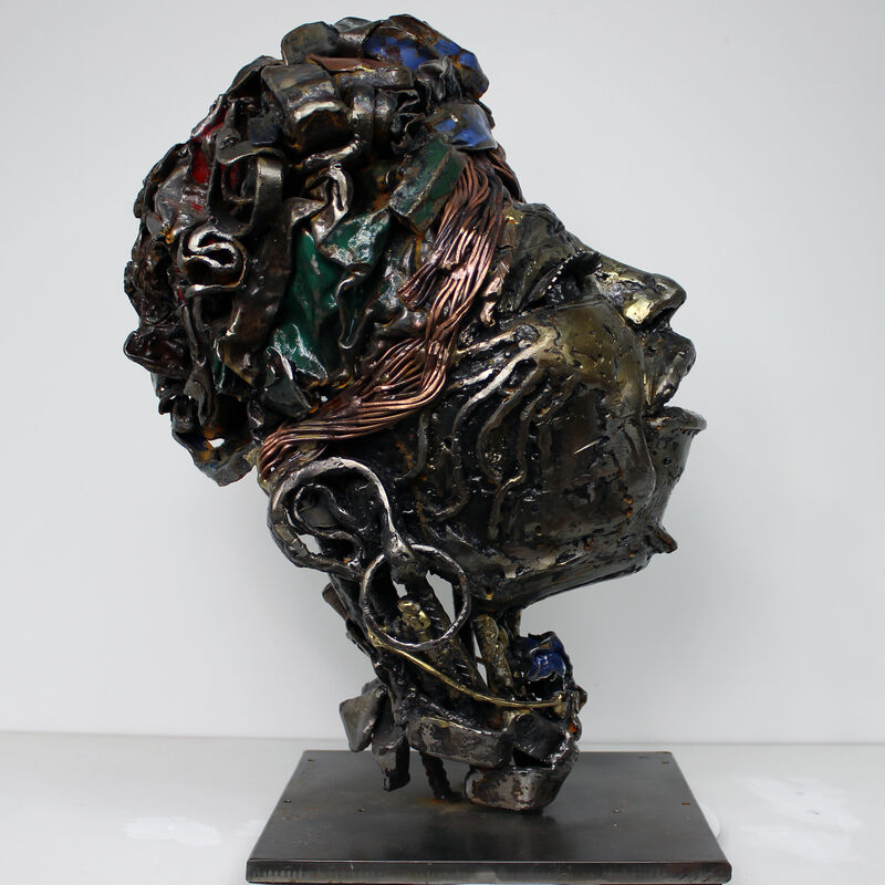 Sébastien Ruiz, ‘Créole’, 2016, Sculpture, Steel and copper, Galerie Art Pluriel Rive Droite