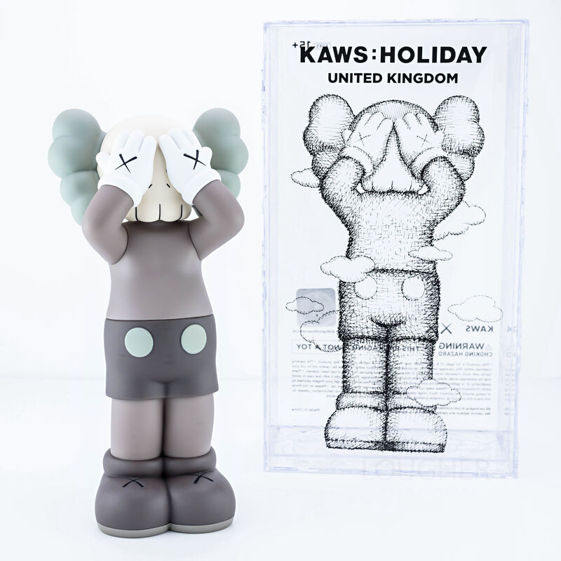 KAWS, ‘Holiday UK (Brown)’, 2021, Sculpture, Painted cast vinyl, Lougher Contemporary