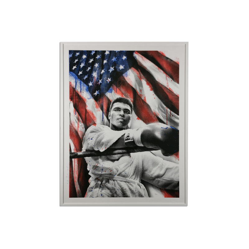Mr. Brainwash, ‘American Hero (Ali)’, 2019, Print, Five colour serigraph on archival paper, Me Art Gallery