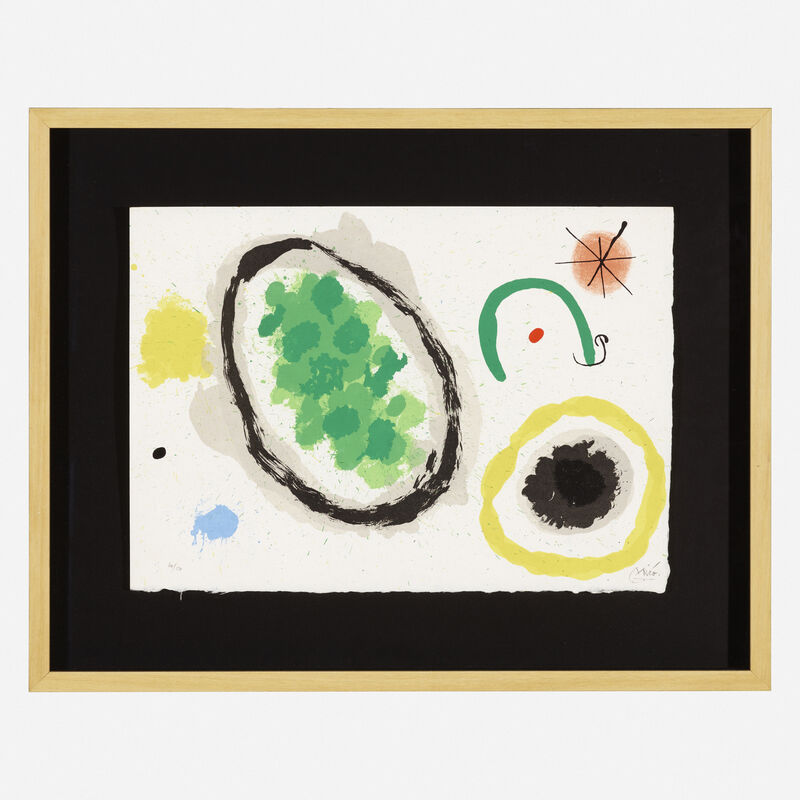 Joan Miró, ‘Le Lezard aux plumes d'or’, 1967, Print, Lithograph in colors, Rago/Wright/LAMA
