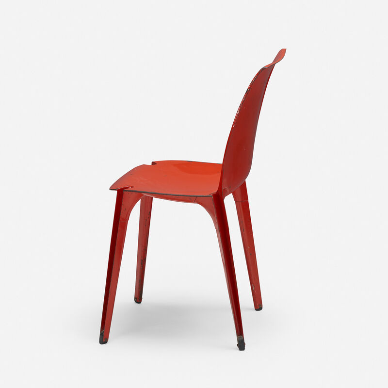 Marco Zanuso, ‘Lambda chair’, 1962, Design/Decorative Art, Enameled steel, rubber, Rago/Wright/LAMA