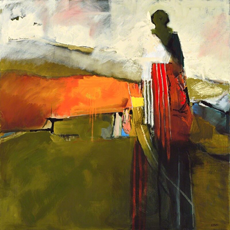 Kathy Jones, ‘Superbloom’, 2019, Painting, Oil on canvas (framed), Sue Greenwood Fine Art