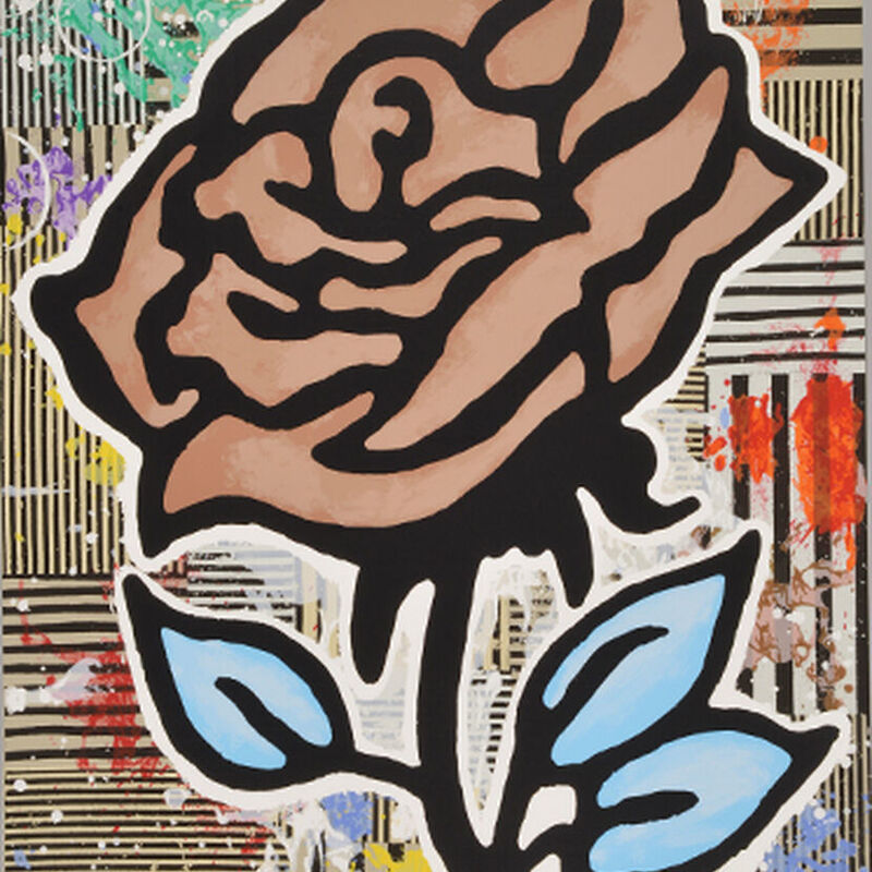 Donald Baechler, ‘Brown Rose’, 2015, Print, Silkscreen, Weng Contemporary