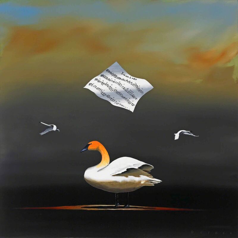 Robert Deyber, ‘The Swan Song ’, 2007, Print, Hand-signed lithograph, Martin Lawrence Galleries