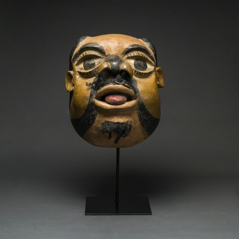 Unknown African, ‘Ibibio Wooden Polychrome Mask’, 20th Century AD, Sculpture, Wood, Barakat Gallery