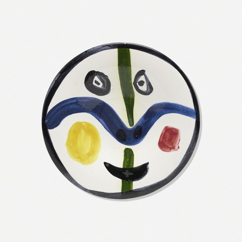 Pablo Picasso, ‘Face No. 0’, 1963, Design/Decorative Art, White earthenware clay, decoration in engobes and enamel under glaze, Rago/Wright/LAMA