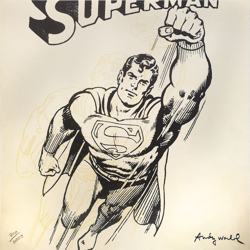 Andy Warhol, ‘Superman’, ca. 1986, Print, Serigraphy on heavy papaer, NextStreet Gallery
