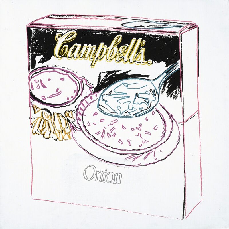 Andy Warhol, ‘Campbell's Soup Box: Onion’, Painting, Acrylic and silkscreen ink on canvas, Sotheby's