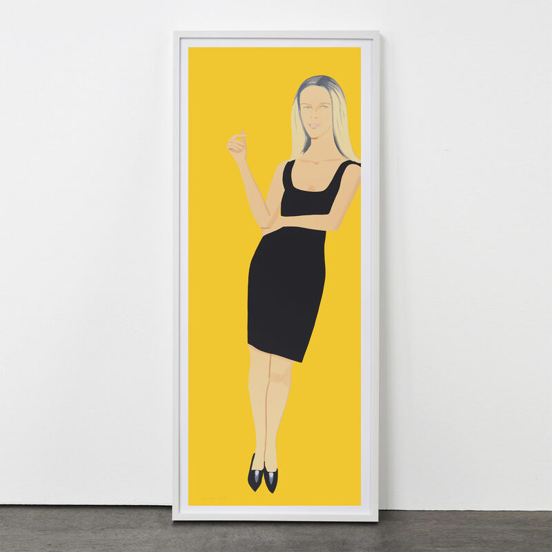 Alex Katz, ‘Black dress (Yvonne)’, 2015, Print, Silkscreen, Weng Contemporary