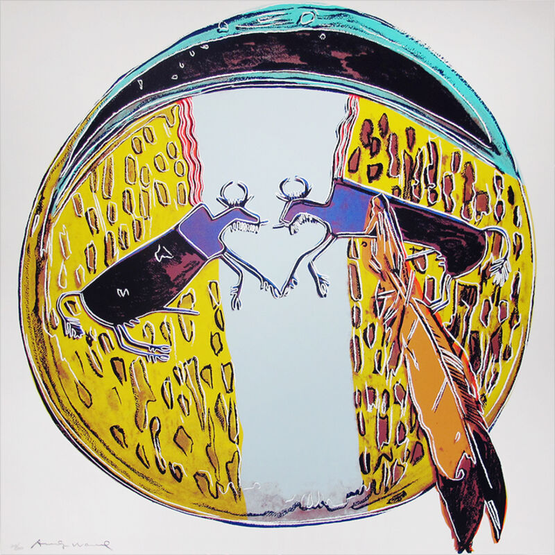 Andy Warhol, ‘C & I: Plains Indian Shield’, 1986, Print, Screenprint On Lenox Museum Board, Hamilton-Selway Fine Art Gallery Auction