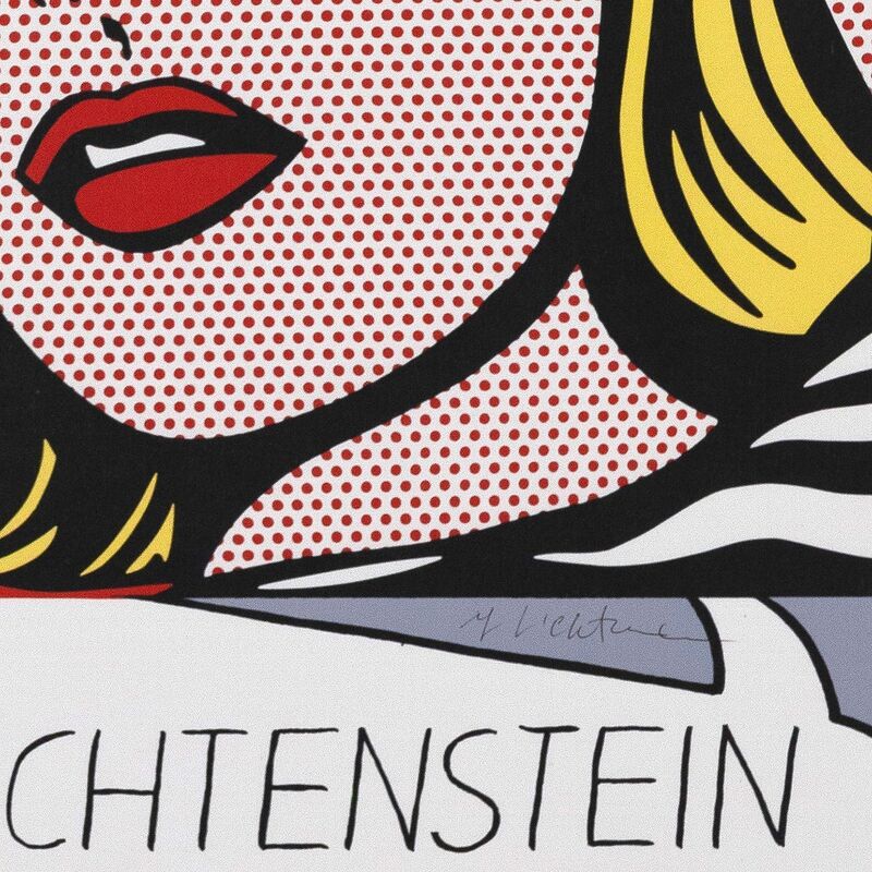 Roy Lichtenstein, ‘Vicki’, 1968, Posters, Offset print in color on paper, Caviar20