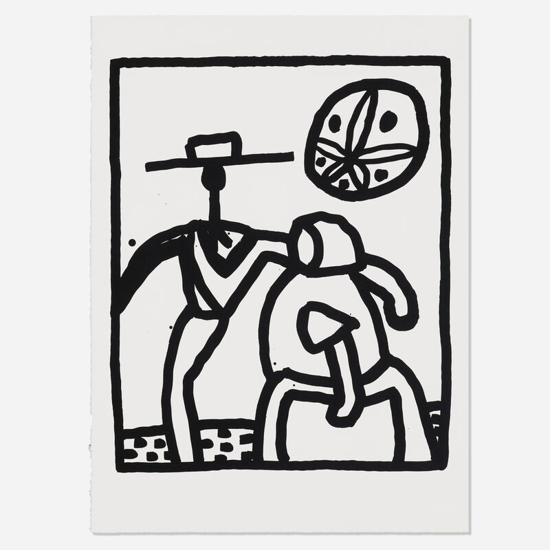 Keith Haring, ‘Untitled (Kutztown)’, 1989, Print, Screenprint, Rago/Wright/LAMA
