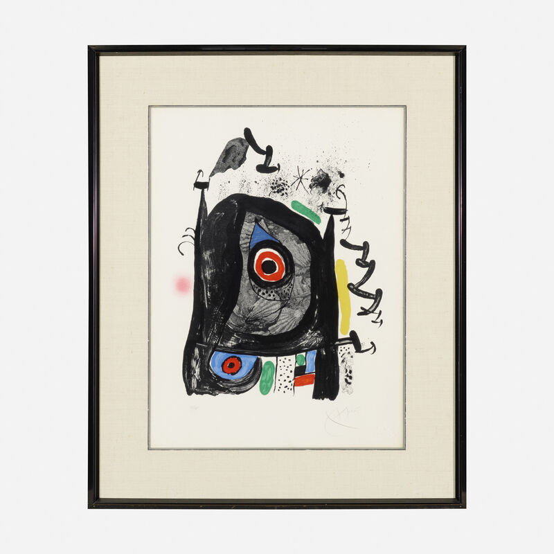 Joan Miró, ‘Le Pelerin de Compostelle’, 1969, Print, Lithograph in colors on BFK Rives, Rago/Wright/LAMA