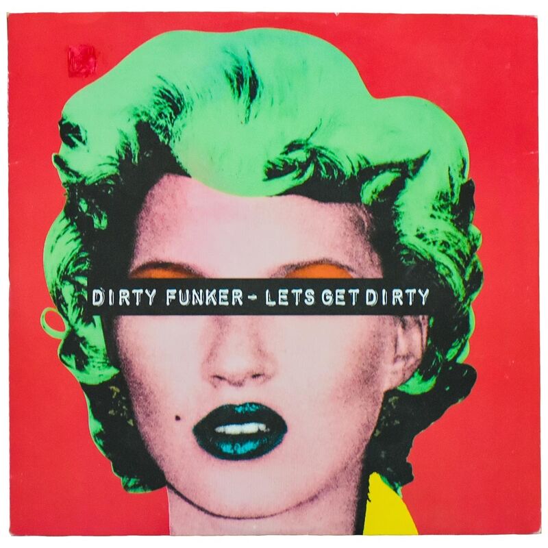 Banksy, ‘DIRTY FUNKER LETS GET DIRTY (Kate Moss Cover Record)’, 2006, Ephemera or Merchandise, Offset Print in colors printed on record sleeve on both sides., Silverback Gallery