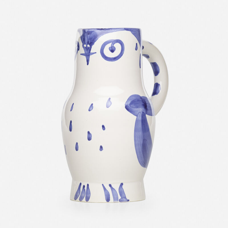 Pablo Picasso, ‘Hibou pitcher’, 1954, Textile Arts, Glazed earthenware decorated with oxides, Rago/Wright/LAMA