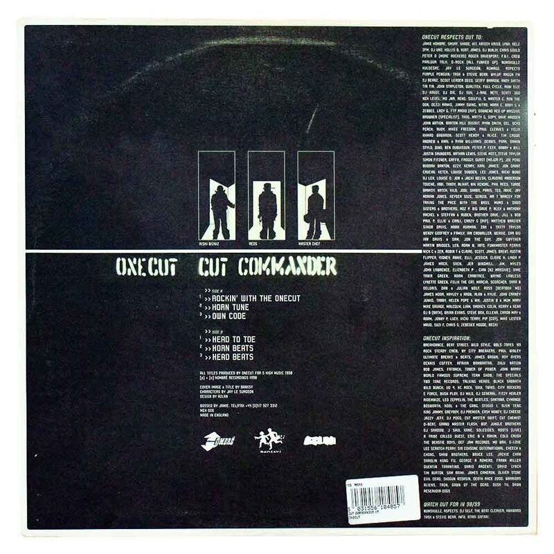 Banksy, ‘ONE CUT CUT COMMANDER (Record)’, 1998, Ephemera or Merchandise, Offset Print in colors on record sleeve., Silverback Gallery